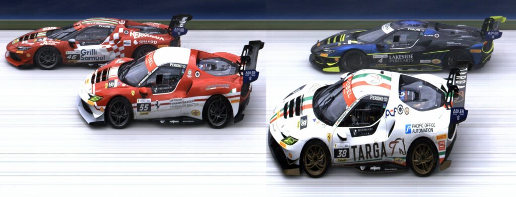 Foto-finish de Ferrari